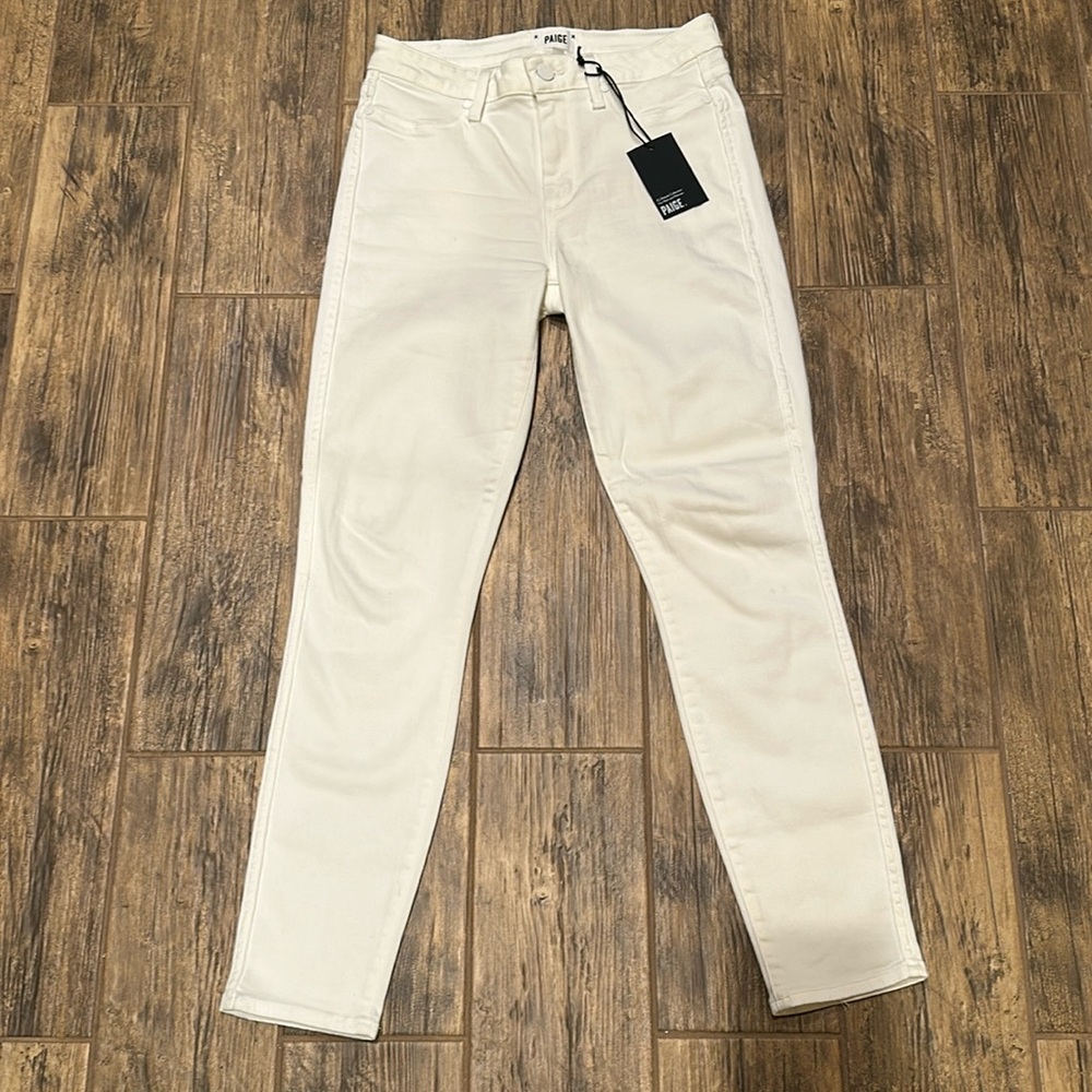 NWT White Paige Jeans